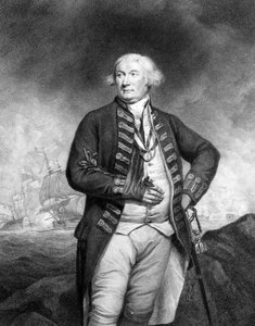 Thomas, Lord Graves, grabado por Francesco Bartolozzi de James Northcote